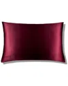Drowsy 22 Momme Silk Pillowcase In Red