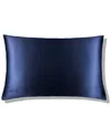 Drowsy 22 Momme Silk Pillowcase In Black