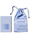 Drowsy 22 Momme Silk Pouch In Blue
