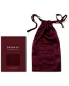 Drowsy 22 Momme Silk Pouch In Burgundy