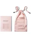 Drowsy 22 Momme Silk Pouch In Pink