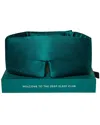 Drowsy 22 Momme Silk Sleep Mask In Green