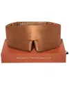 Drowsy 22 Momme Silk Sleep Mask In Brown