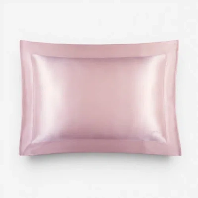 Drowsy Hyaluronic Acid Infused Silk Pillowcase In Pink