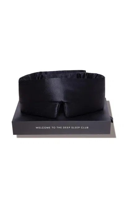 Drowsy Original Silk Sleep Mask - Black Jade