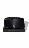 Drowsy Pipe Dreams Silk Sleep Mask - Black Jade In Black