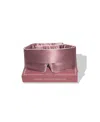 Drowsy 22 Momme Silk Pipe Dreams Sleep Masks In Pink