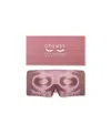 Drowsy Silk Eyelash Protecting Sleep Mask In Pink