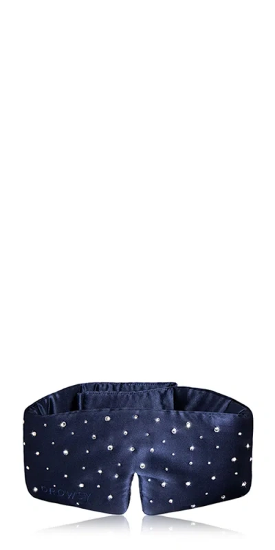 Drowsy Silk Sleep Eye Mask Crystals By Swarovski®