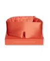Drowsy 22 Momme Silk Sleep Mask In Orange