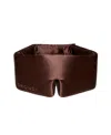 Drowsy Silk Sleep Mask In Burgundy