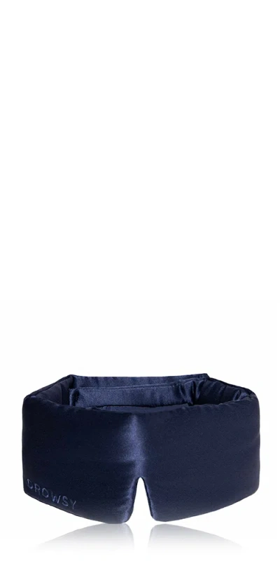 Drowsy Silk Sleep Mask Midnight Blue