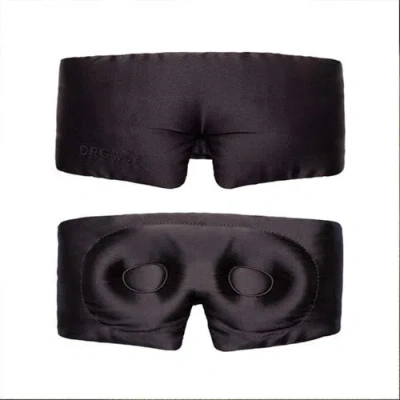 Drowsy Sleep Co . Eyelash Protecting Sleep Mask In Black