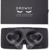 Drowsy Sleep Co . Eyelash Protecting Sleep Mask In Moonlight Shadow