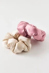 Drowsy Sleep Co Padded Silk Scrunchie In Rose At Urban Outfitters In Pink
