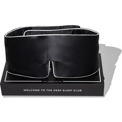 Drowsy Sleep Co . Pipe Dreams Sleep Masks In Black Jade