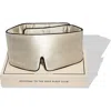Drowsy Sleep Co . Pipe Dreams Sleep Masks In Dusty Gold