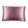 Drowsy Sleep Co . Queen Silk Pillowcase In Damask Rose