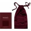 Drowsy Sleep Co . Silk  Carry Pouch In La Vie En Rouge