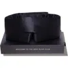 Drowsy Sleep Co . Silk Sleep Mask In Black Jade