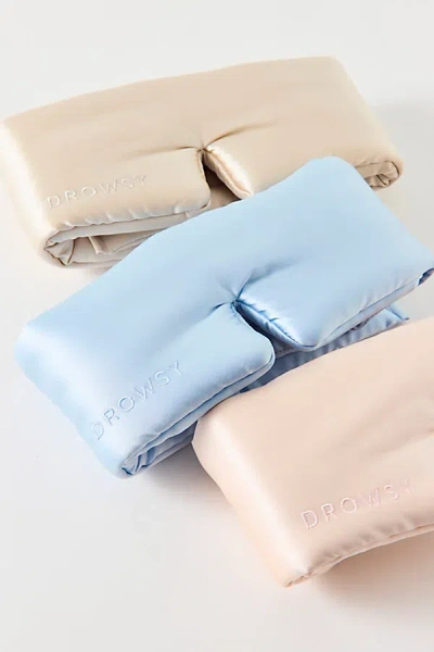 Drowsy Sleep Co Silk Sleep Mask In Dusty Gold At Urban Outfitters In Multi