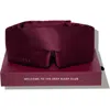 Drowsy Sleep Co . Silk Sleep Mask In La Vie En Rouge