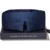 Drowsy Sleep Co . Silk Sleep Mask In Midnight Blue