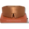 Drowsy Sleep Co . Silk Sleep Mask In Pumpkin Spice