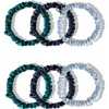 Drowsy Sleep Co . Skinny Scrunchie Set In Multi