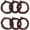 Drowsy Sleep Co . Skinny Scrunchie Set In Brown