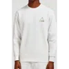 D.rt Golf Par Cotton Crewneck Sweatshirt In White