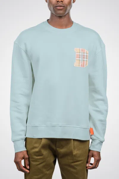 D.rt D Plaid Sweatshirt In Blue