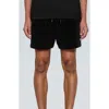 D.rt Eleven Key Cotton Corduroy Drawstring Shorts In Black