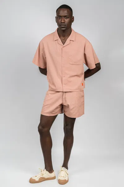 D.rt Flow Boxy Button-down Shirt In Pink