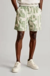 D.rt Geometric Print Swim Trunks In Multi
