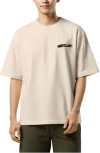 D.rt Hazardous Graphic T-shirt In Neutral