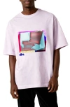 D.rt Perspective Graphic T-shirt In Pink