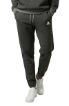 D.rt Skinny Textured Cotton Interlock Sweatpants In Gray