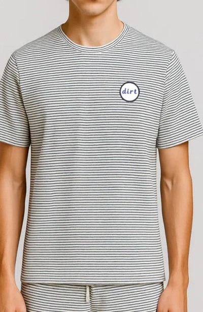 D.rt Vacay Stripe T-shirt In White