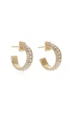 Dru Diamond 14k Gold Diamond Hoop Earrings