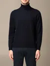 Drumohr Basic Long-sleeved Turtleneck In Black