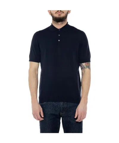 Drumohr Basic Polo Shirt In Black