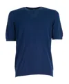 Drumohr Basic T-shirt In Blue