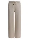 Drumohr Beige Cashmere Trousers In Neutral