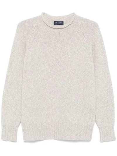 DRUMOHR BEIGE MELANGE SWEATER