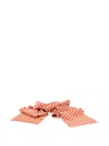 Drumohr Biscottino Geometric-pattern Scarf In Pattern