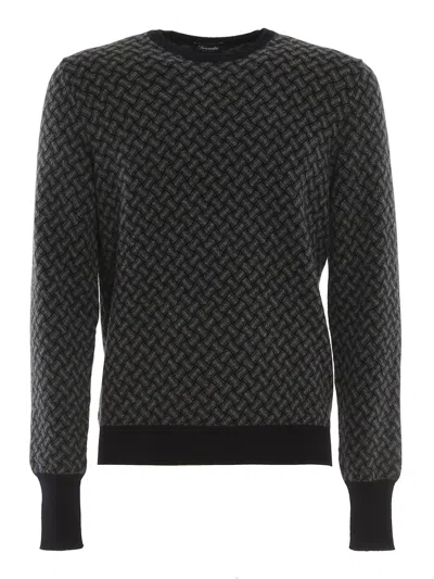 DRUMOHR DRUMOHR BISCUIT PATTERN CASHMERE JUMPER