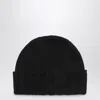 Drumohr Thin Wool Hat In Black