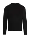 Drumohr Black Gauge 18 Sweater In Black