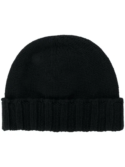 Drumohr Black Logo Cap